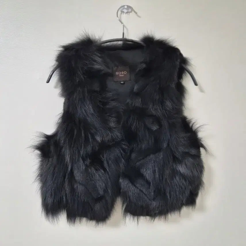 [BUNJANG] Natural Fox Fur Vest - Size 66 / 여성 조끼 천연 퍼 여우털 베스트 66