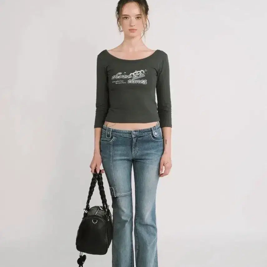 [BUNJANG] 3times Bootcut Jeans S / 쓰리타임즈 부츠컷진 s