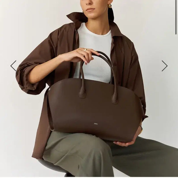 [BUNJANG] Sartore Key Tote Bag Dark Brown / 사르투 키 토트백 다크 브라운 새상품
