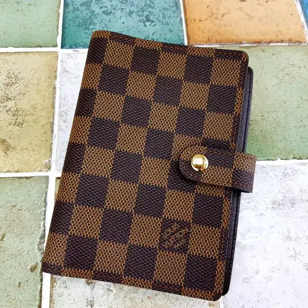 [BUNJANG] Louis Vuitton Damier Agenda PM / 루이비통 다미에 남녀공용 스몰링 다이어리 아젠다 어젠더
