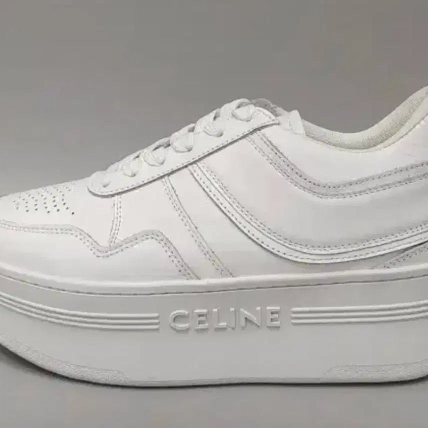 [BUNJANG] Celine Platform Wedge Sole Sneakers / 셀린 셀린느 플랫폼 통굽 운동화  웨지 아웃솔 블록 스니커즈 운동화 255