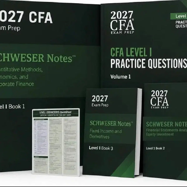 [BUNJANG] 2027 CFA Schweser Study Materials + Coaching / 2027 cfa 슈웨이저+합격코치