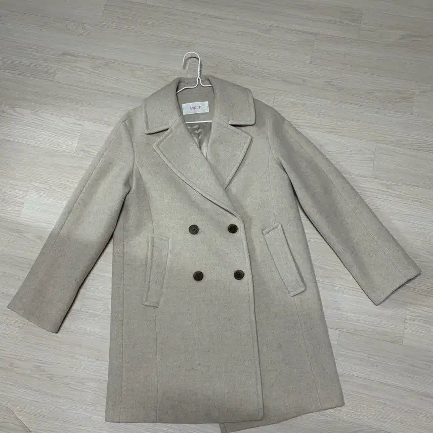 [BUNJANG] Soop Wool Coat Ivory 55 / 숲 모직코트 아이보리 55