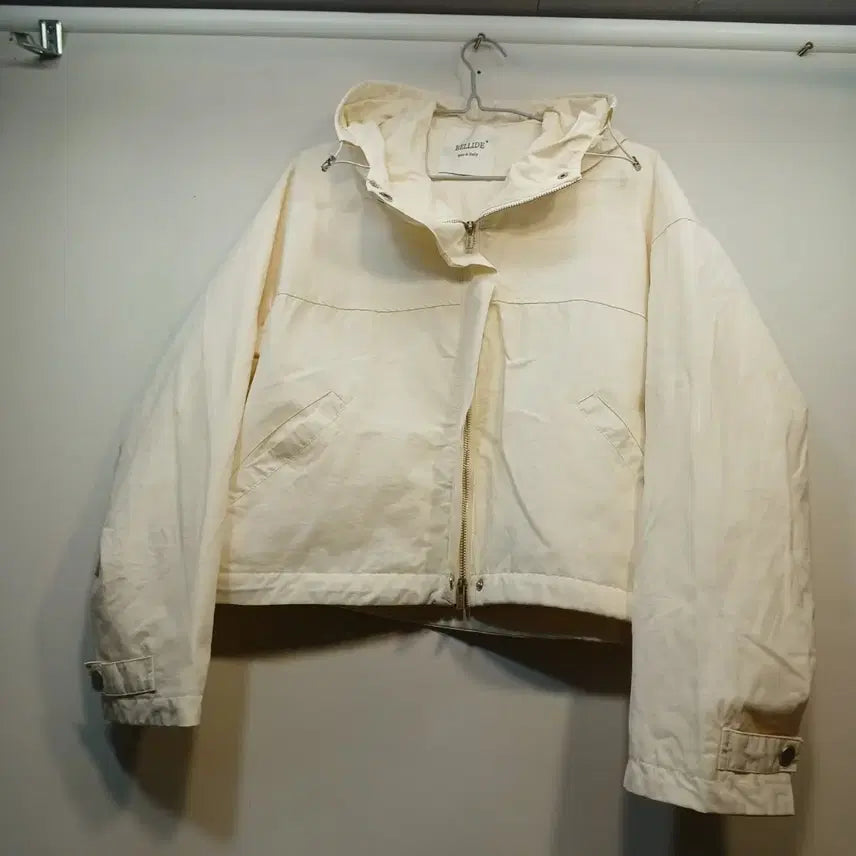 [BUNJANG] Bellad Hooded Zip-Up Jacket Beige Size 105 / 벨라드 후드 집업 자켓 베이지105사이즈봄가을    690151