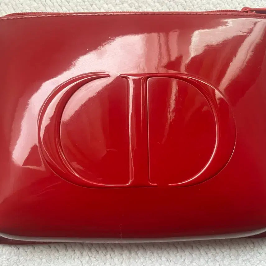 [BUNJANG] Dior Red Monogram Pouch / 디올 파우치