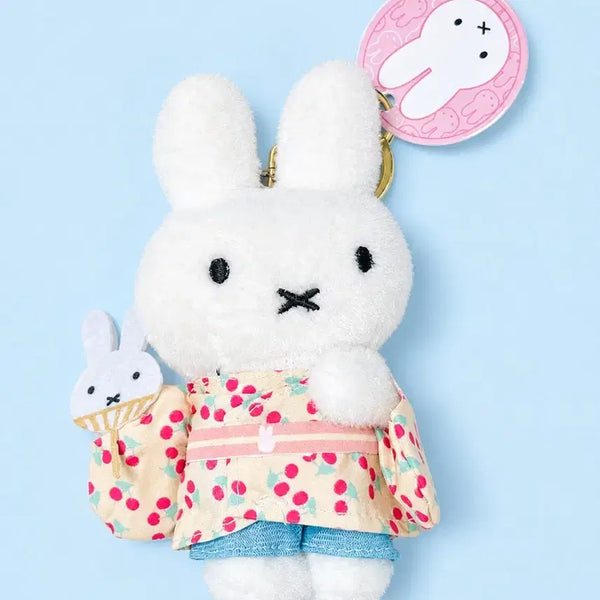 [BUNJANG] Miffy Doll Keychain Cherry Kimono New / 새상품) 체리 기모노 미피 인형 키링