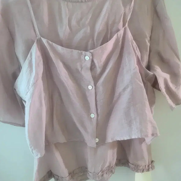 [BUNJANG] Mani Mani Mode Bustier Blouse / 매니매니모드 뷔스티에블라우스
