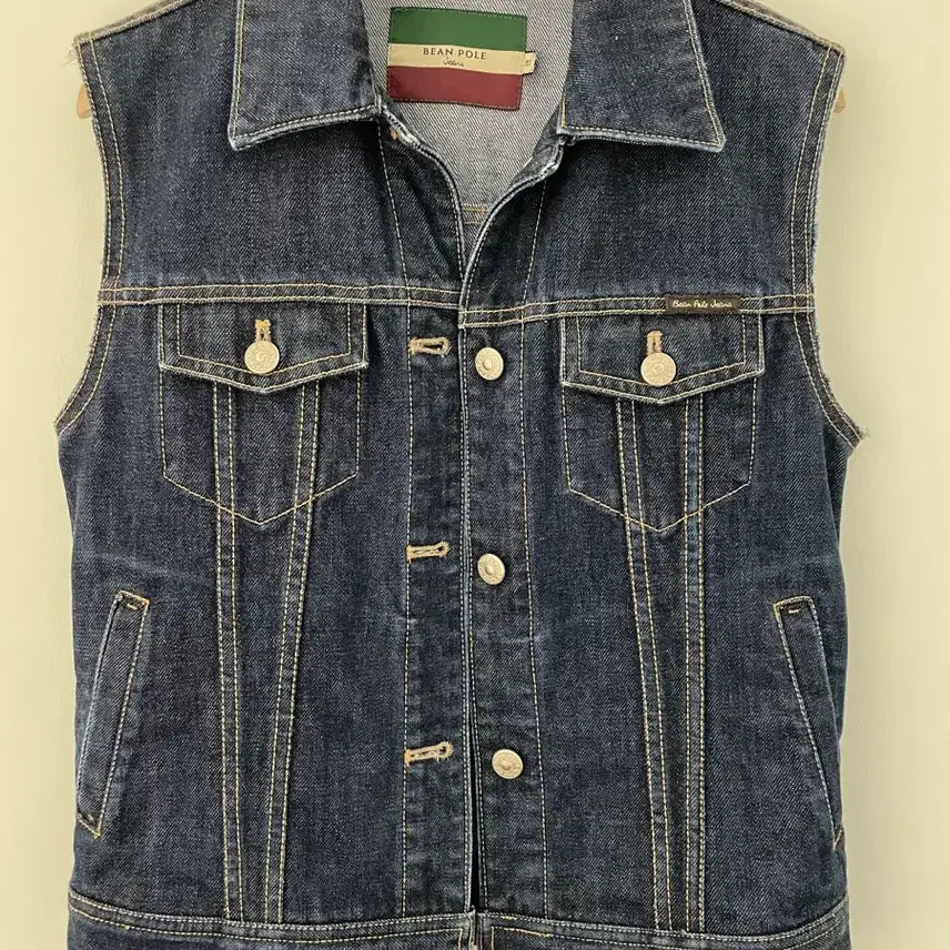 [BUNJANG] Beanpole Jin Denim Vest Size 90 / [90] 빈폴진 데님 조끼