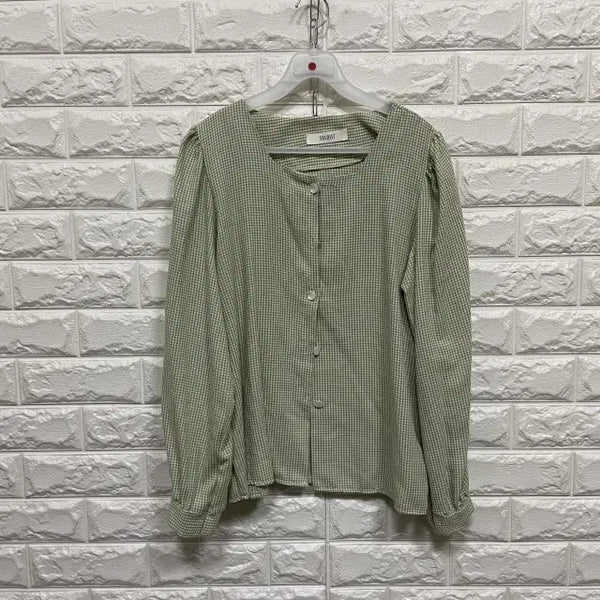 [BUNJANG] Long Sleeve Blouse / @1033) 긴팔 블라우스