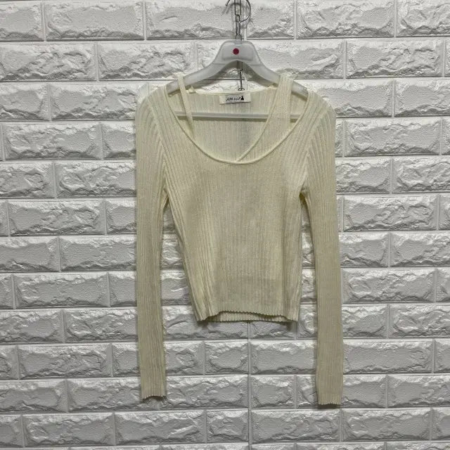 [BUNJANG] Women's Knit T-Shirt / @1035) 니트티셔츠