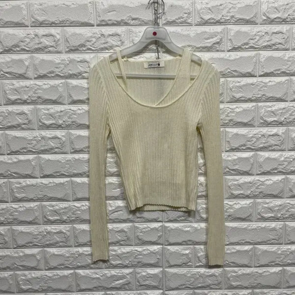 [BUNJANG] Women's Knit T-Shirt / @1035) 니트티셔츠