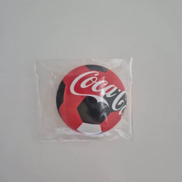 [BUNJANG] Coca-Cola Soccer Ball Pin Button / 코카콜라 축구공 핀버튼