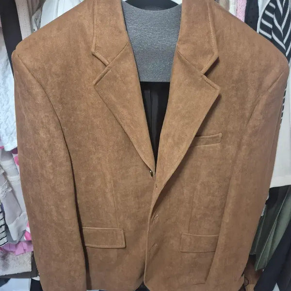 [BUNJANG] TNGT Brown Suede Jacket / TNGT 재킷 브라운