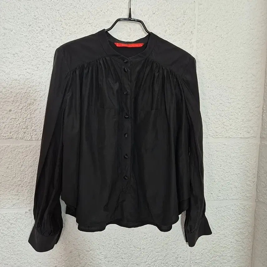 [BUNJANG] Jardin de Chouette Silk Blouse / 자뎅드슈에뜨 실크 블라우스