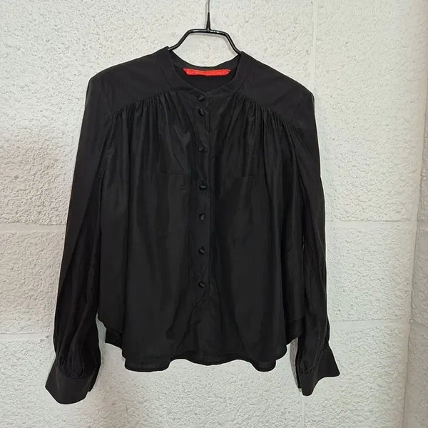 [BUNJANG] Jardin de Chouette Silk Blouse / 자뎅드슈에뜨 실크 블라우스