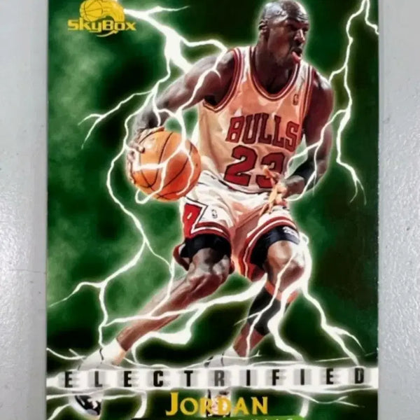 [BUNJANG] 1995-96 Skybox Premium Electrified Michael Jordan Trading Card / 1995-96 Skybox Premium Electrified 마이클조던