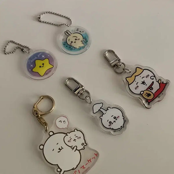 [BUNJANG] Chiikawa Acrylic Keychain / 치이카와 아크릴 키링