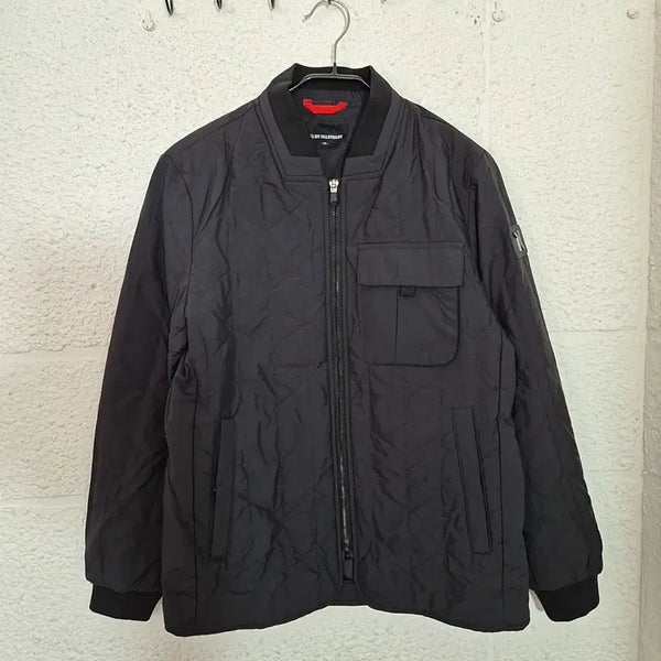 [BUNJANG] JILL by JILLSTUART Quilted Bomber Jacket Black / 질 바이 질스튜어트 퀼팅 봄버 자켓 블랙