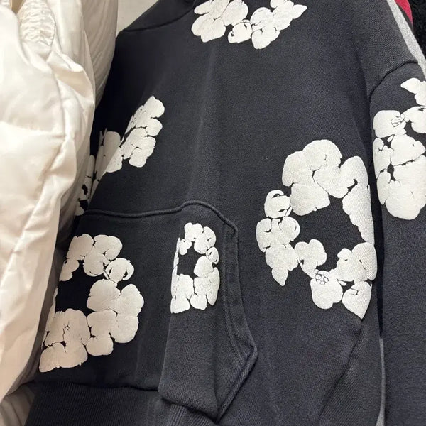 [BUNJANG] Denim Tears Black Hoodie / 데님티어스 후드티