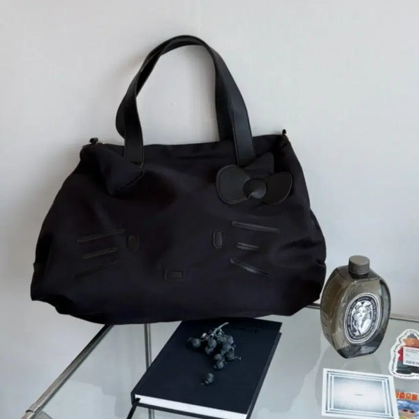 [BUNJANG] Hello Kitty Black Tote Bag / 헬로키티 토트백 블랙