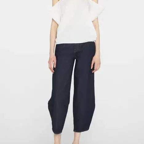 [BUNJANG] TOTEME Cotton Drop Top / TOTEME 토템 정품 코튼 드롭 탑