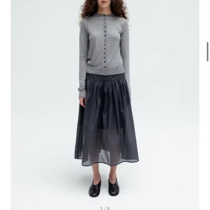[BUNJANG] lfm Sheer Button Cardigan / lfm 엘에프엠 쉬어 버튼  가디건