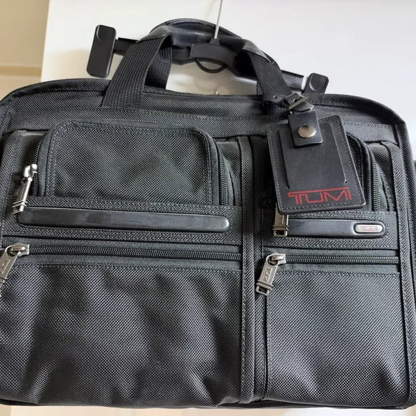 [BUNJANG] Tumi T-Pass Expandable Laptop Briefcase / 투미 서류 가방 브리프케이스 블랙