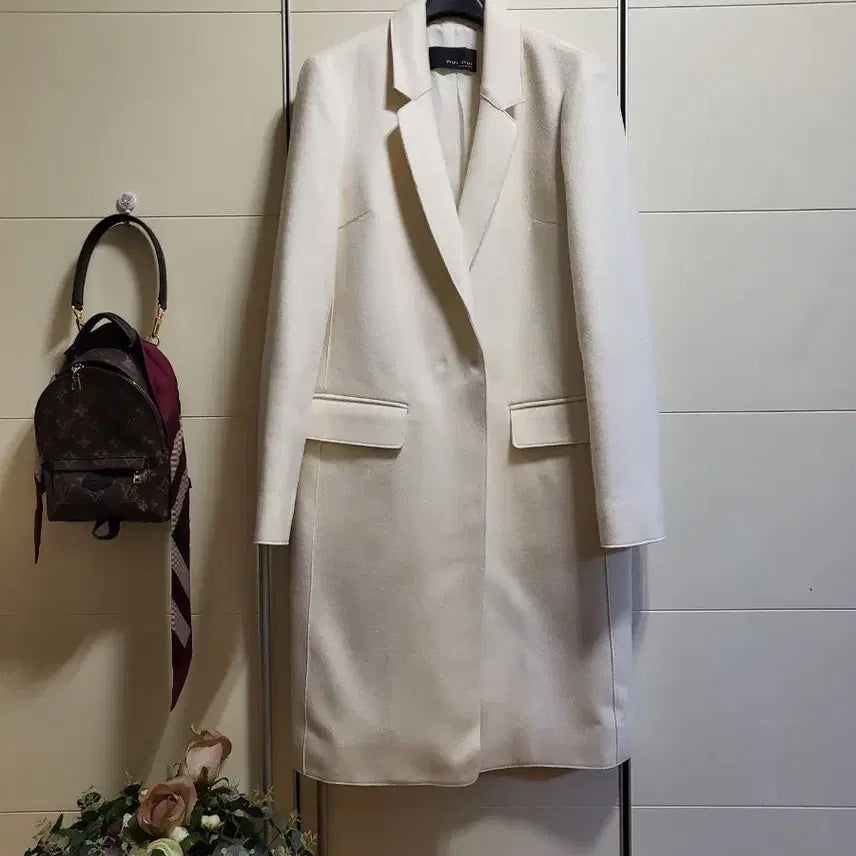 [BUNJANG] NUINUI Milano Wool Coat Ivory / NUINUI(누이누이 밀라노)  울 코트 아이보리