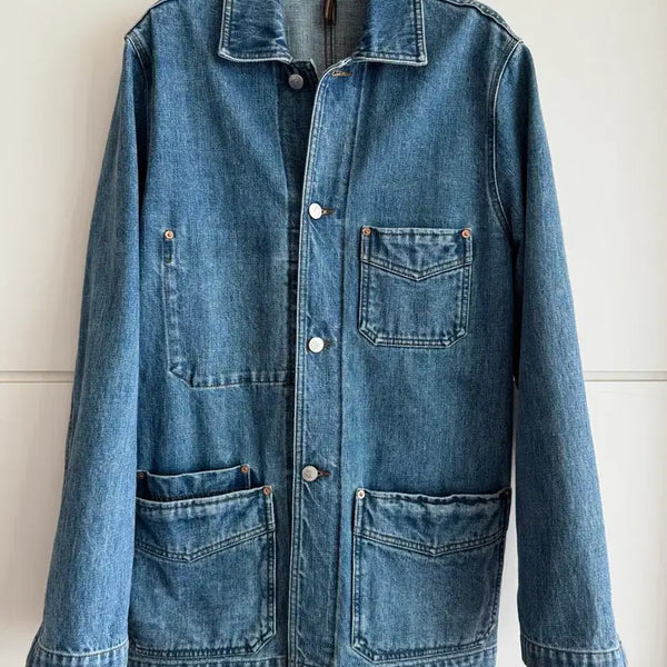 [BUNJANG] Drakes Denim Chore Jacket Size 36 / (새상품급) 드레익스 데님초어 36사이즈