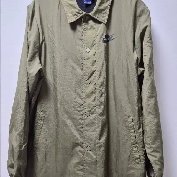 [BUNJANG] Nike Coach Jacket Khaki L / 나이키 코치 자켓 L