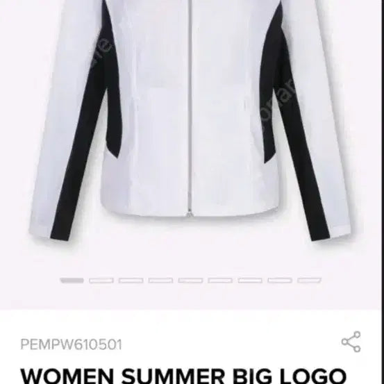 [BUNJANG] PXG Women's Golf Jacket White XS / PXG 골프 자켓 바지 화이트 xs