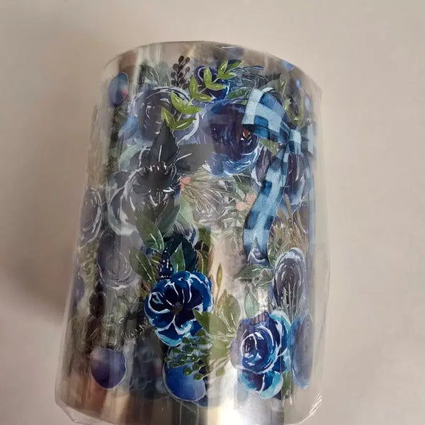 [BUNJANG] Blue Flower Washi Tape / 파랑꽃 마테 팔아요