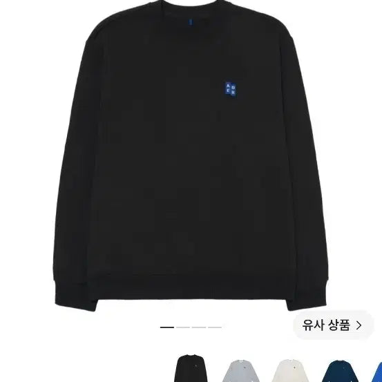 [BUNJANG] Ader Error x Significant Black Sweatshirt XL New / 아더에러 시그니피컨트 기본 블랙 XL 맨투맨 새상품