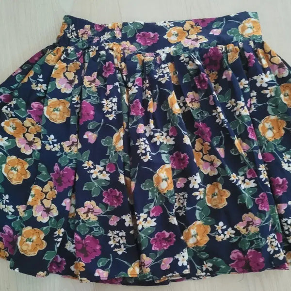 [BUNJANG] Flower Mini Skirt / [free] 플라워 미니 스커트