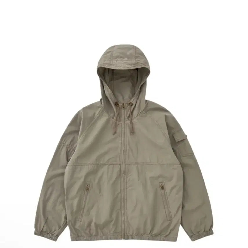 [BUNJANG] Kkigss Hooded Wind Jacket Grey / [M] 카키스 후디드 윈드 자켓 Grey