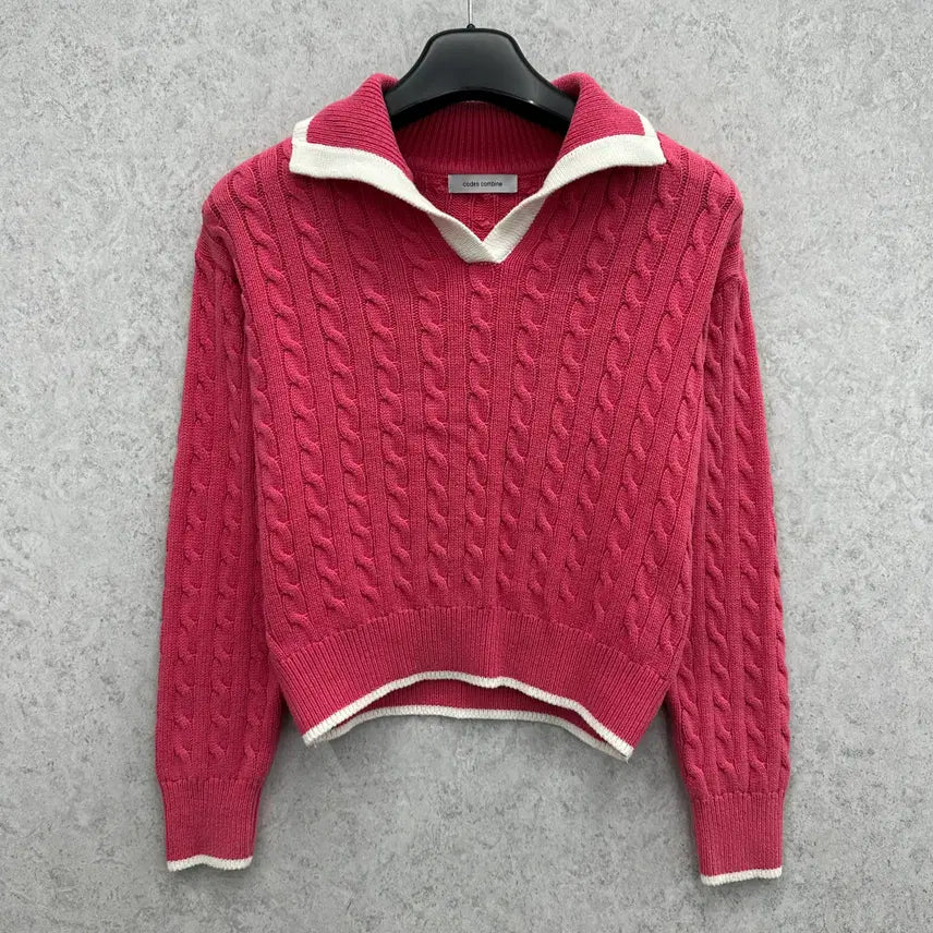 [BUNJANG] Code:z Combined Women's Loose Fit Knit Sweater / FREE 코데즈컴바인 여자 루즈핏 니트