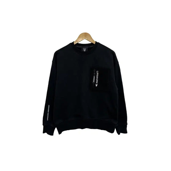[BUNJANG] Lifework Pocket Oversized Women's Sweatshirt / [85] 라이프워크 포켓 오버핏 여성 스웻셔츠 맨투맨