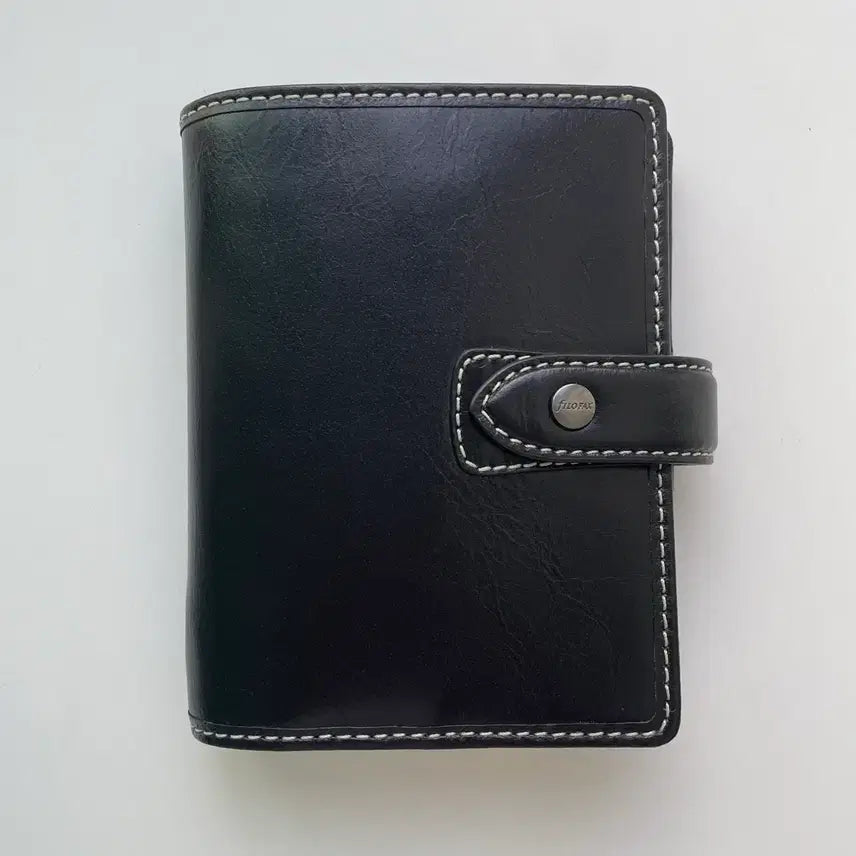 [BUNJANG] Filofax Malden A7 Black 6-Ring Diary / 파일로팩스 몰든 a7 블랙 6공 다이어리