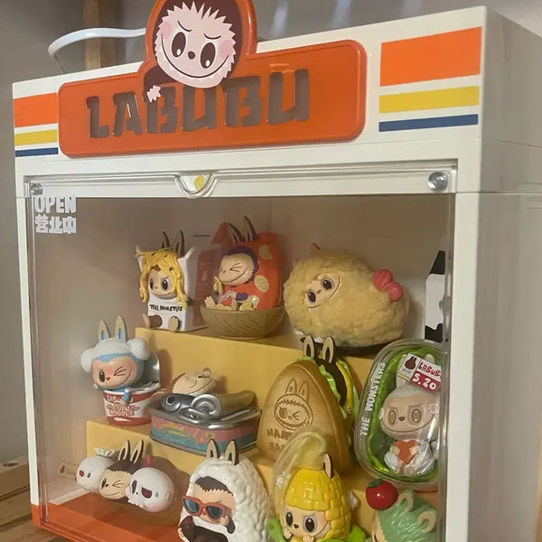 [BUNJANG] Pop Mart Labubu Convenience Store Series Full Box Bundle + Display Case / 팝마트 라부부 편의점 풀박스+진열장(일괄)