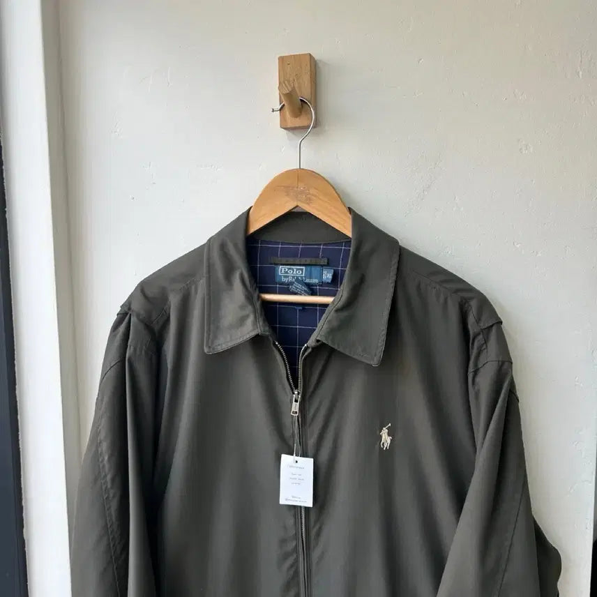 [BUNJANG] Polo Ralph Lauren Khaki Poly Jacket / 18123 - 폴로 랄프로렌 카키 폴리 자켓