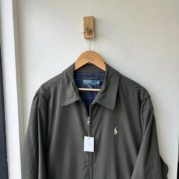 [BUNJANG] Polo Ralph Lauren Khaki Poly Jacket / 18123 - 폴로 랄프로렌 카키 폴리 자켓