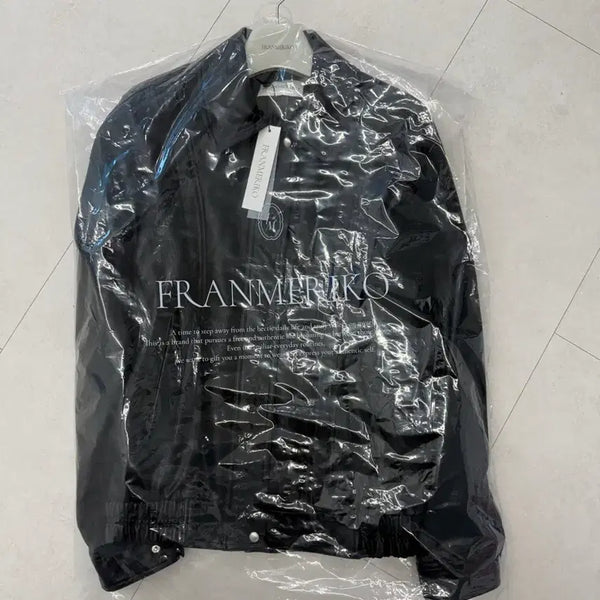 [BUNJANG] Franmerico Taffy Leather Jacket / 프랑메리코 타피 레더 자켓