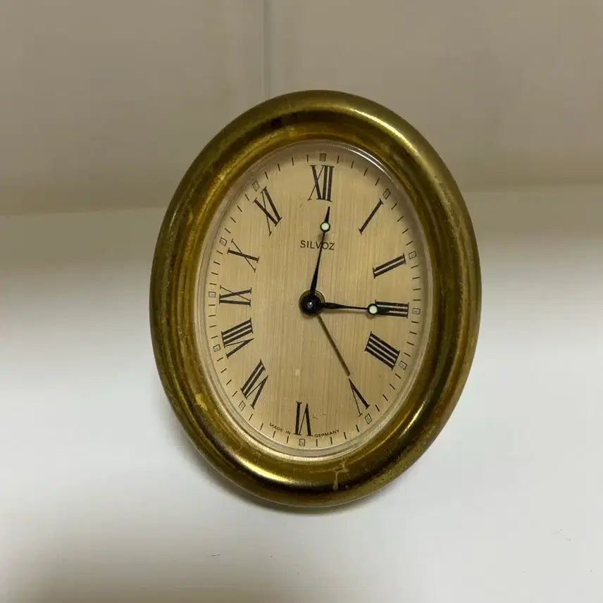 [BUNJANG] Vintage SILVOZ French Table Clock / 빈티지 프랑스 탁상시계 SILvOZ