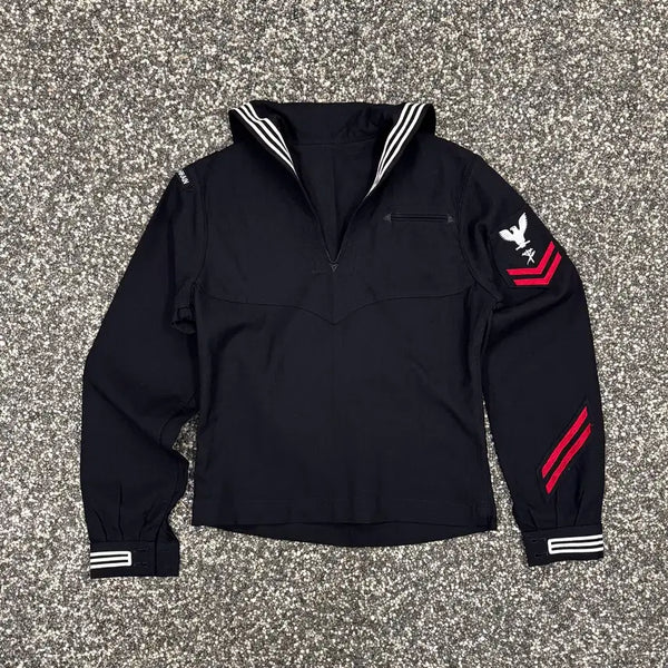 [BUNJANG] US Navy Wool Sailor Shirt (M) / [M] US Navy 미해군 울 세일러 셔츠