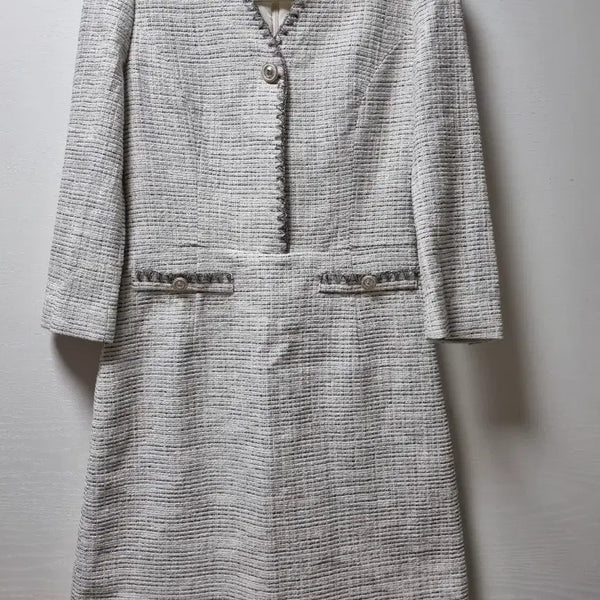 [BUNJANG] LINE Tweed Dress / LINE 트위드 원피스 55