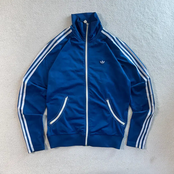 [BUNJANG] Adidas Blue Track Top / 아디다스 블루 트랙탑