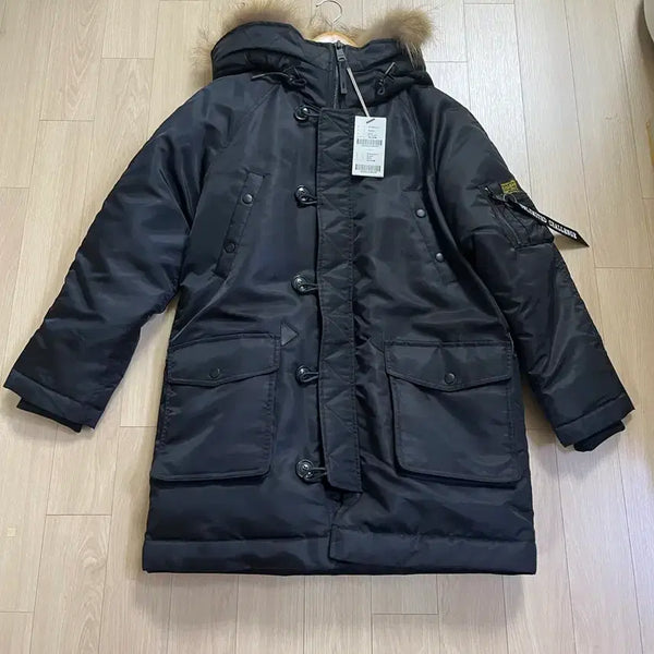 [BUNJANG] EVISU Padded Jumper M (95) / 에비수 패딩 점퍼 팝니다