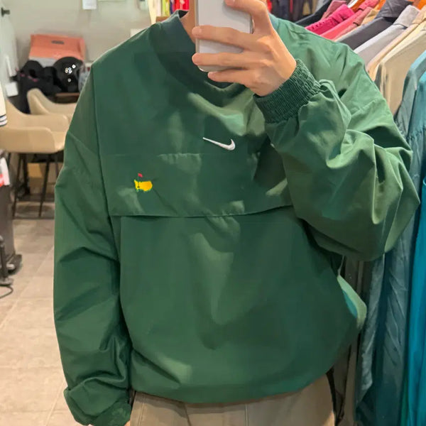 [BUNJANG] Nike Mid Swoosh Warm-up Jacket Green / [NO.9] 나이키 미드 스우시 웜업 그린