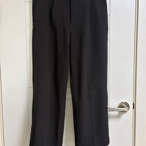 [BUNJANG] Black Slack Pants / 블랙 슬랙스 바지