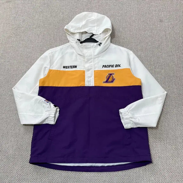 [BUNJANG] Lakers Anorak Windbreaker / L NBA LA레이커스 아노락 바람막이 B.6708